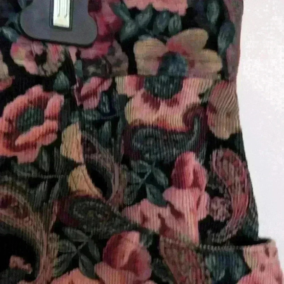 Vintage pink floral plus size 18 Jessica skirt - Picture 6 of 9